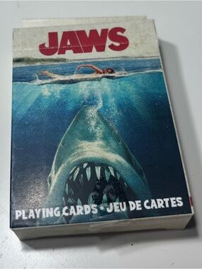 New Jaws Themed Playing Cards - Blue/White Deck